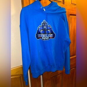 Blue Graphic Hoodie